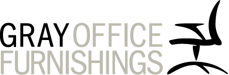 Gray office furnishings logo